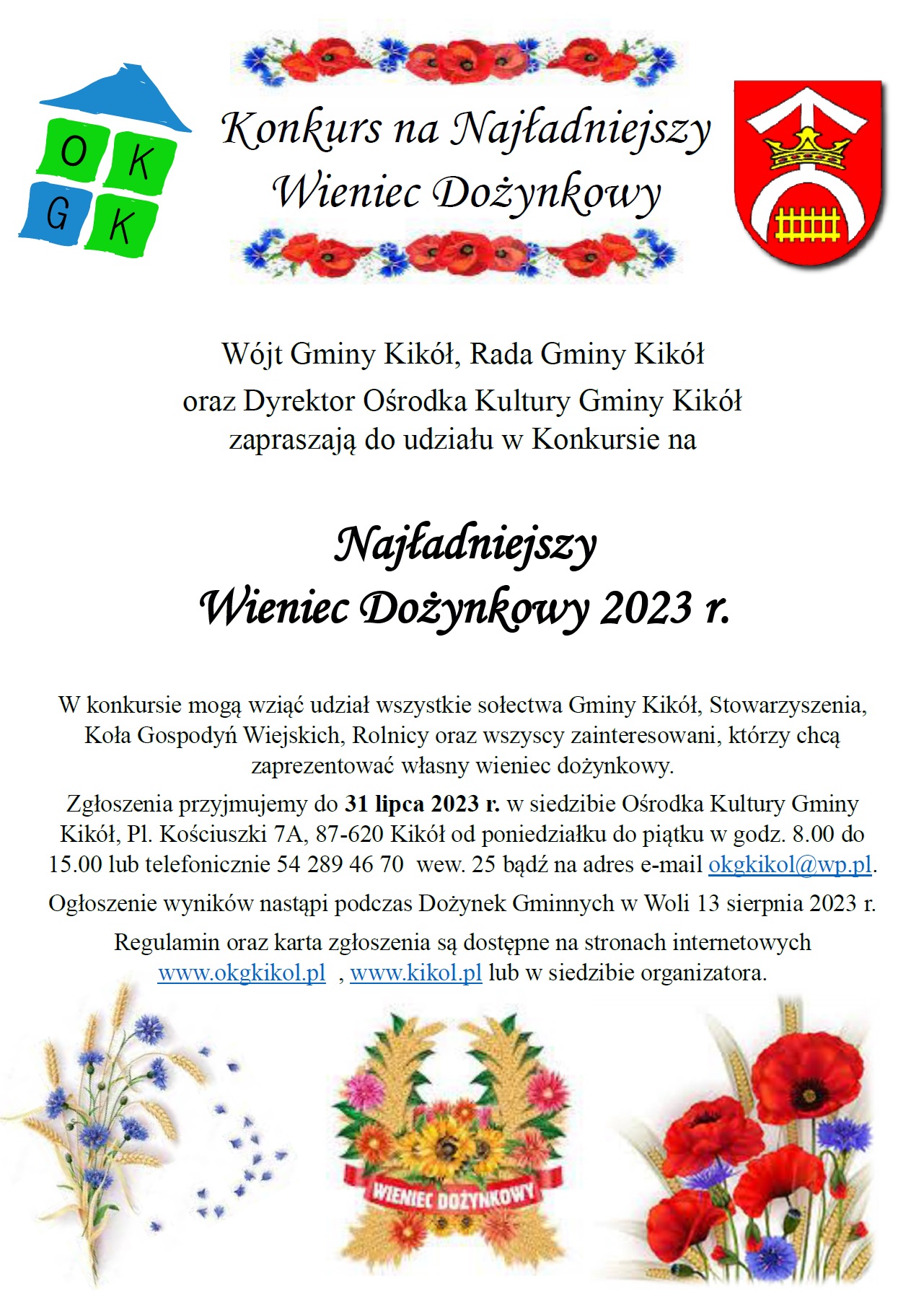 Plakat wieniec