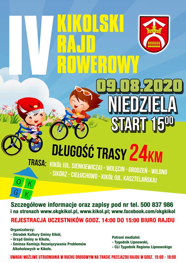 Rowerowy rajd IV Kikolski