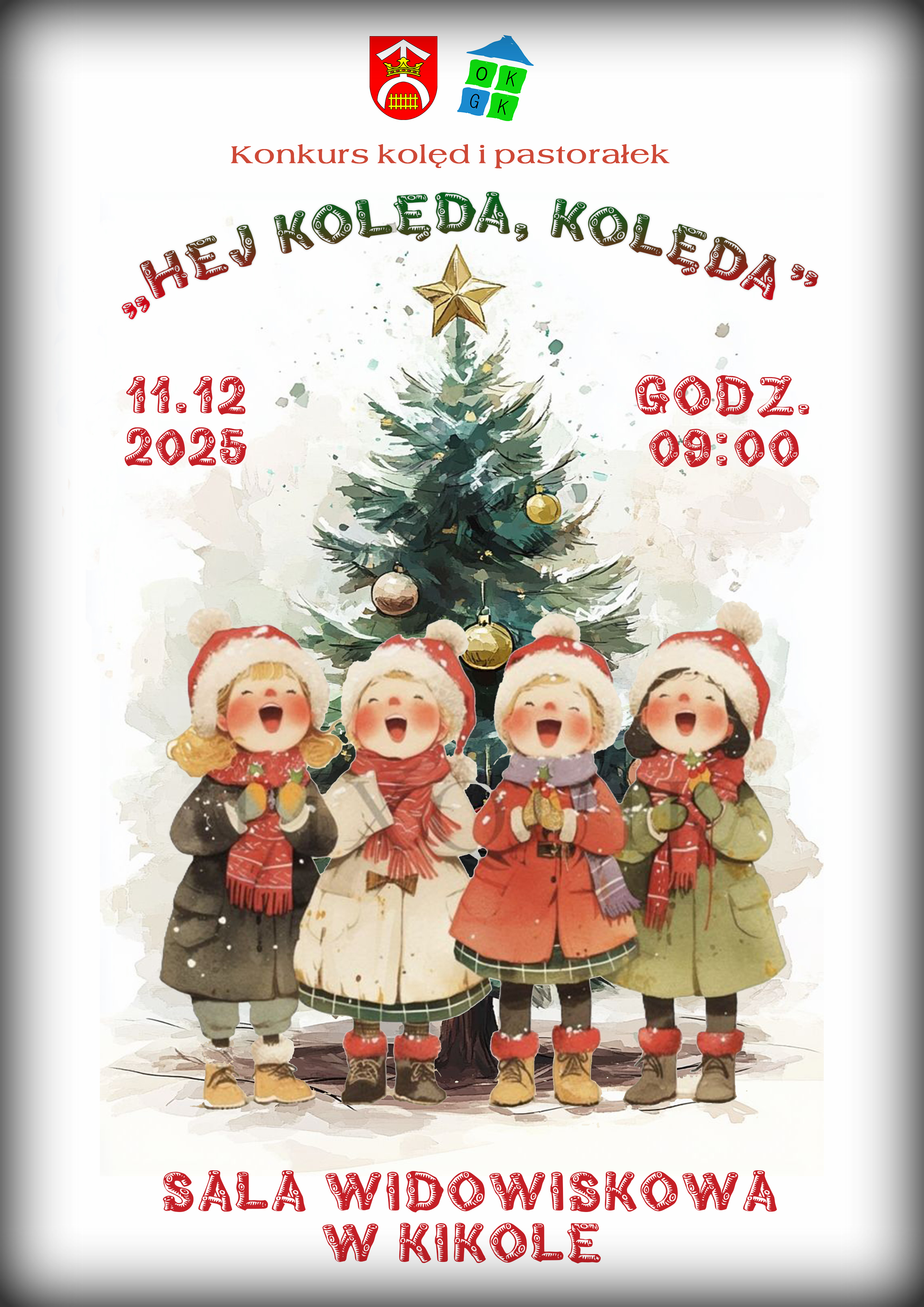 KONKURSU KOLĘD I PASTORAŁEK Pt. „Hej kolęda, kolęda” fot.OKGK